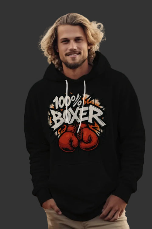 “100% BOXER Hoodie”