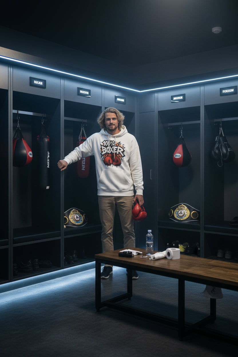 “100% BOXER Hoodie”