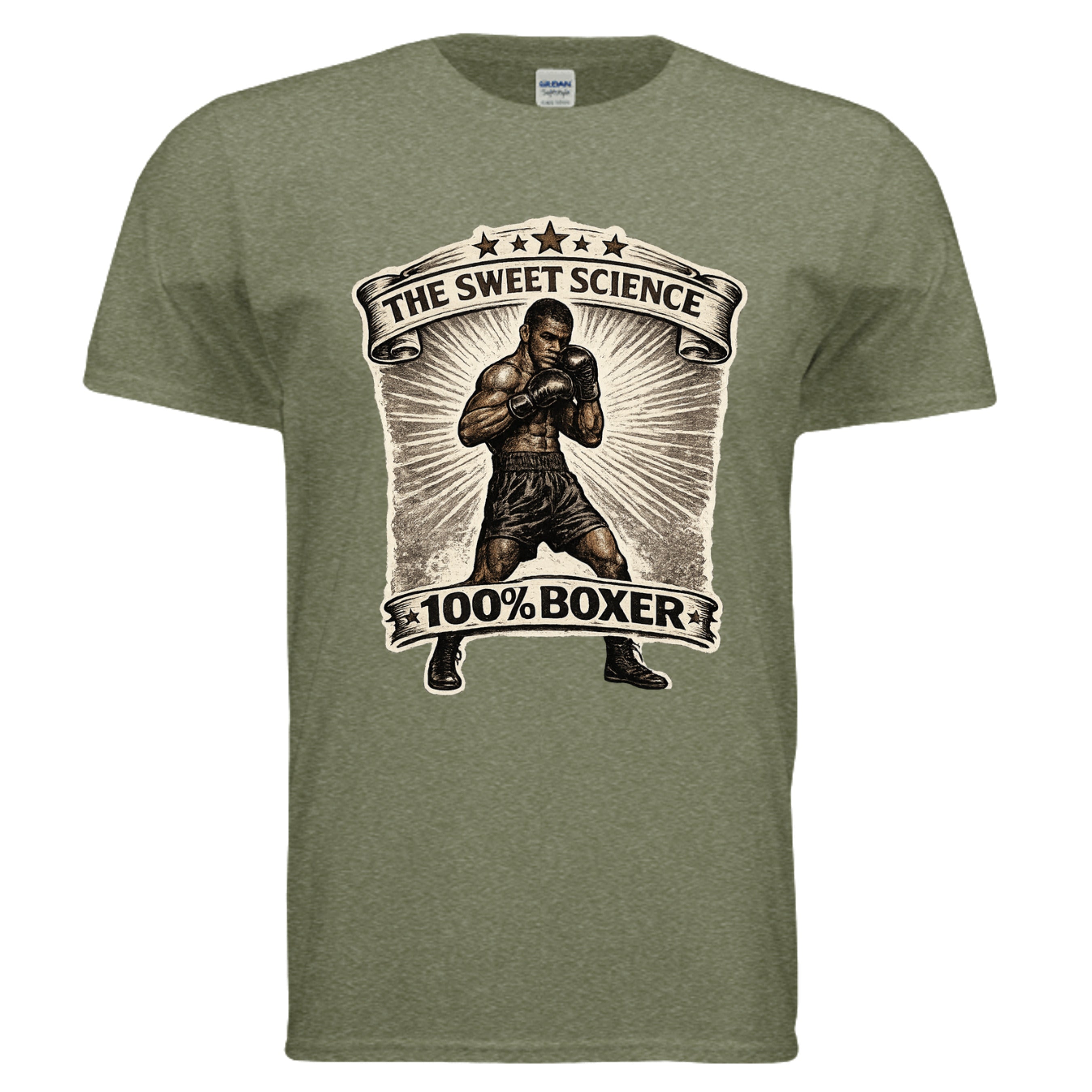 HEATHER MILITARY GREEN - G640 - FRONT